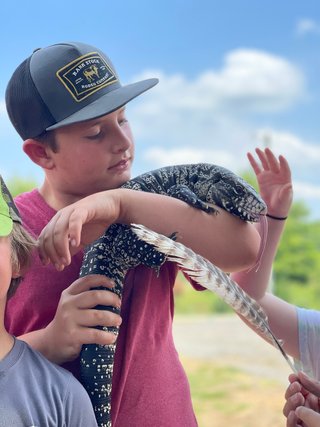 Reptile fun at Cockrill's!
